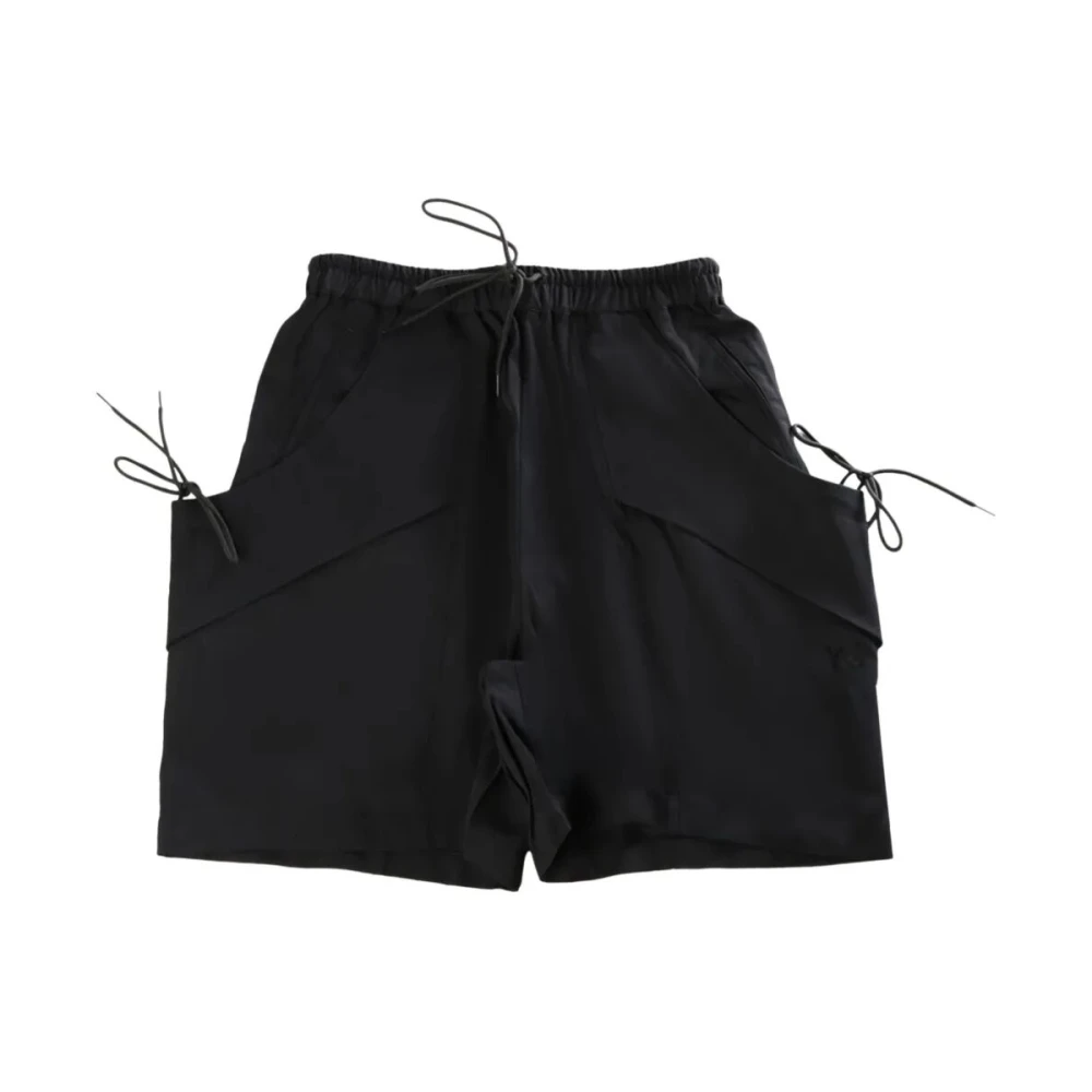 Y-3 Casual Denim Shorts voor Mannen Black Dames
