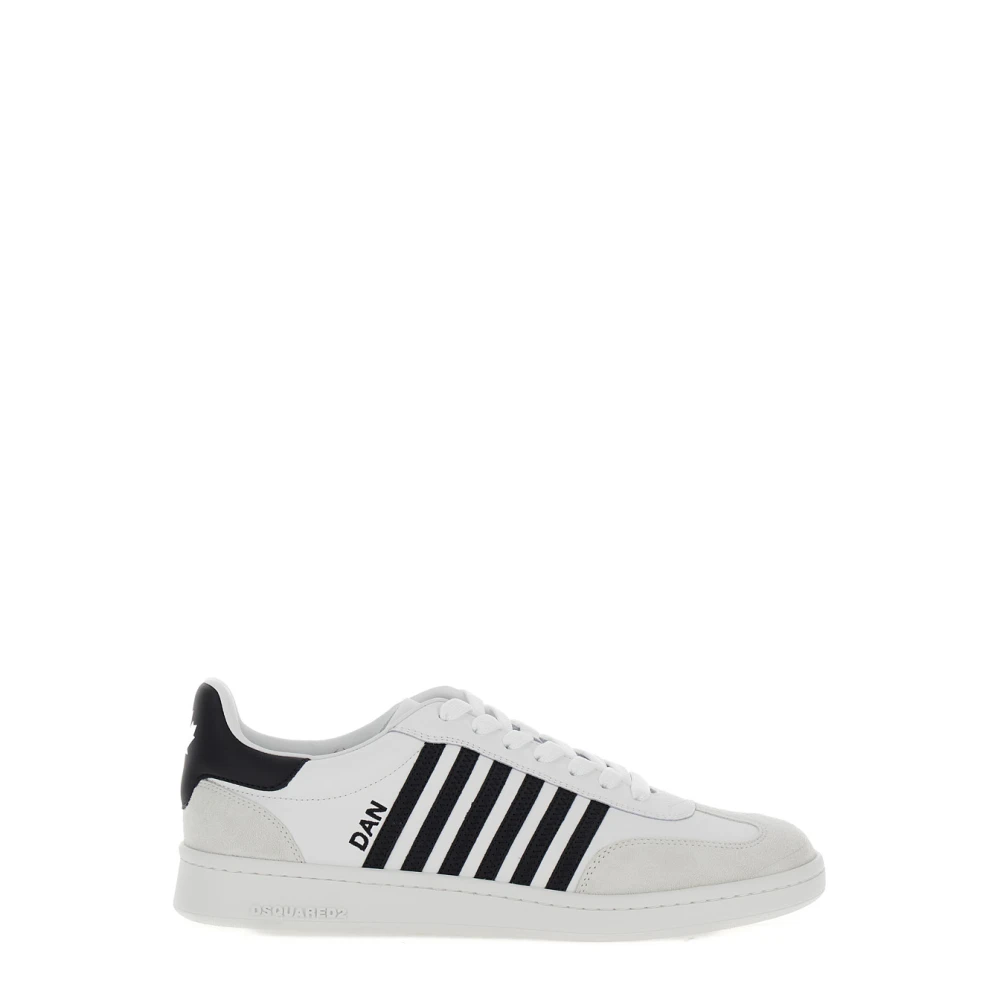 Dsquared2 Men's Multicolor White Trainers - Sneakers - 7 Uk - Shoes