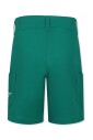 short-vert-decontracte-en-coton-avec-logo-brode
