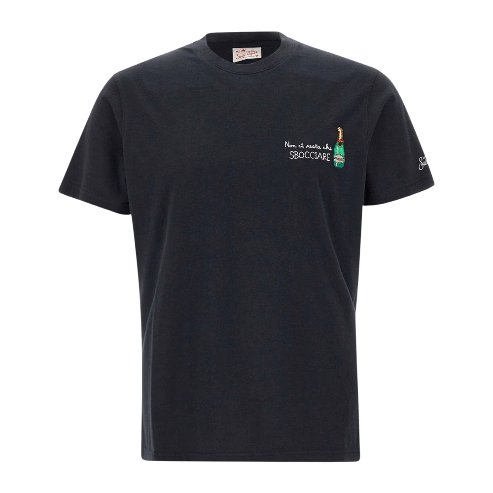 MC2 Saint Barth T-Shirts Black Heren