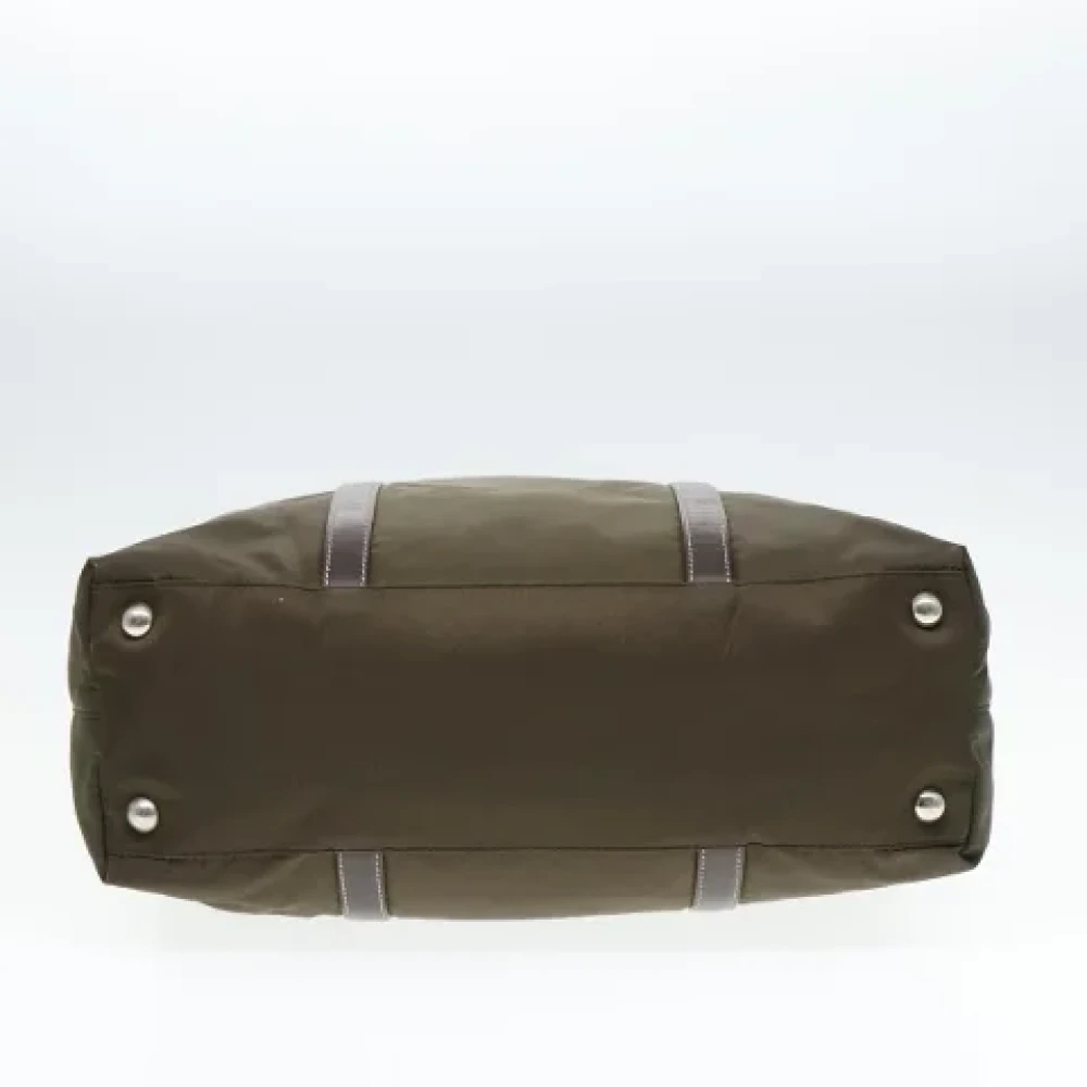 Prada Vintage Pre-owned Nylon prada-bags Brown Dames