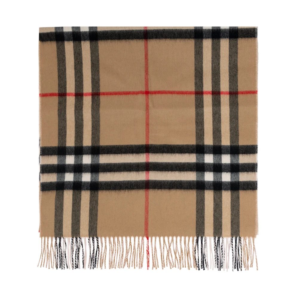 Burberry Omkeerbare kasjmier sjaal Multicolor Dames