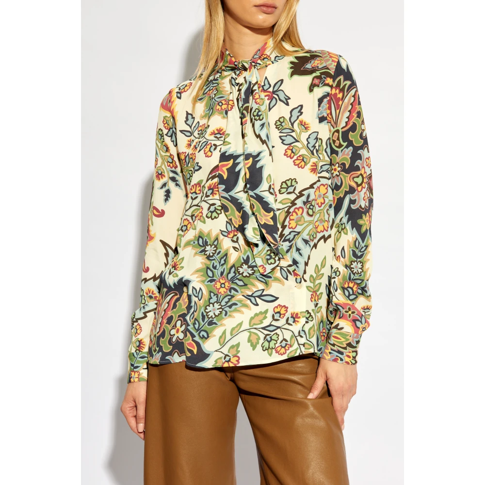 ETRO Bloemenpatroon overhemd Multicolor Dames