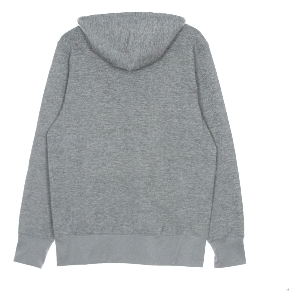 Nike MLB Logo Hoodie Performance Pullover Gray Heren