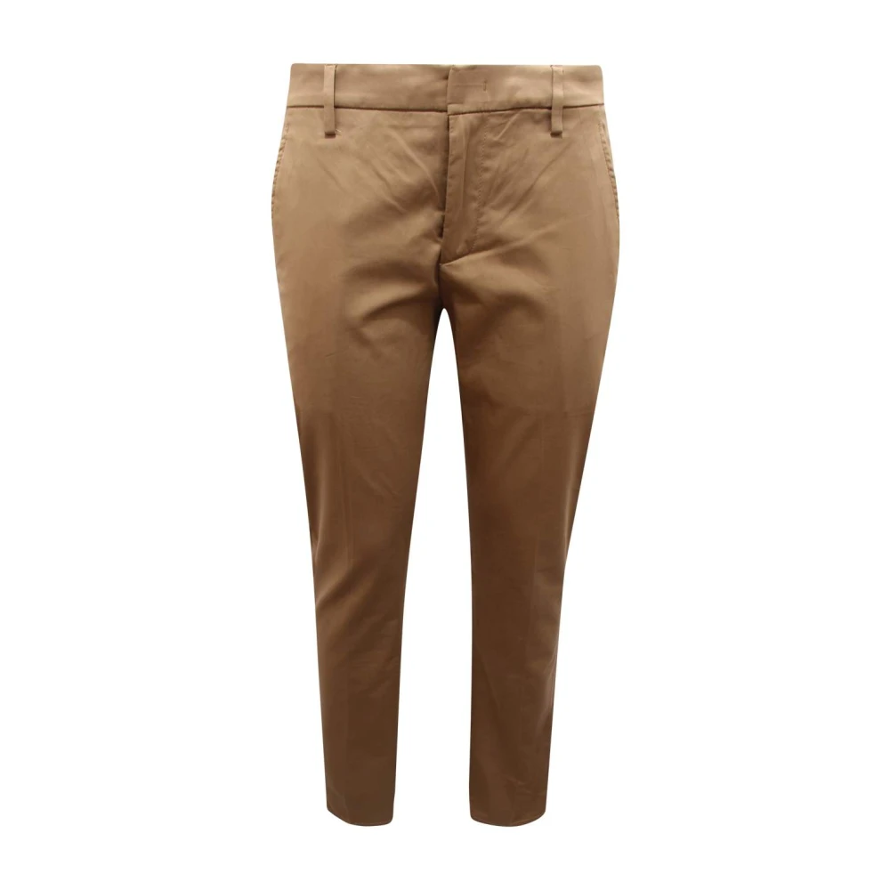 Dondup Men's Beige Chinos,, Gaubert Trousers, Made In Italy W30