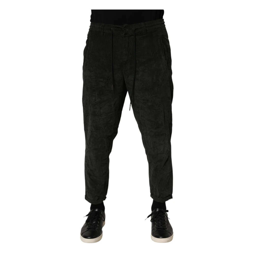 Dondup Cropped Trousers - Male - Cropped Trousers - Black - W34 - Trousers - Image 3