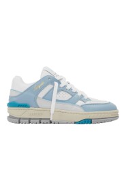 Vintage Fargeblokk Skinn Sneaker