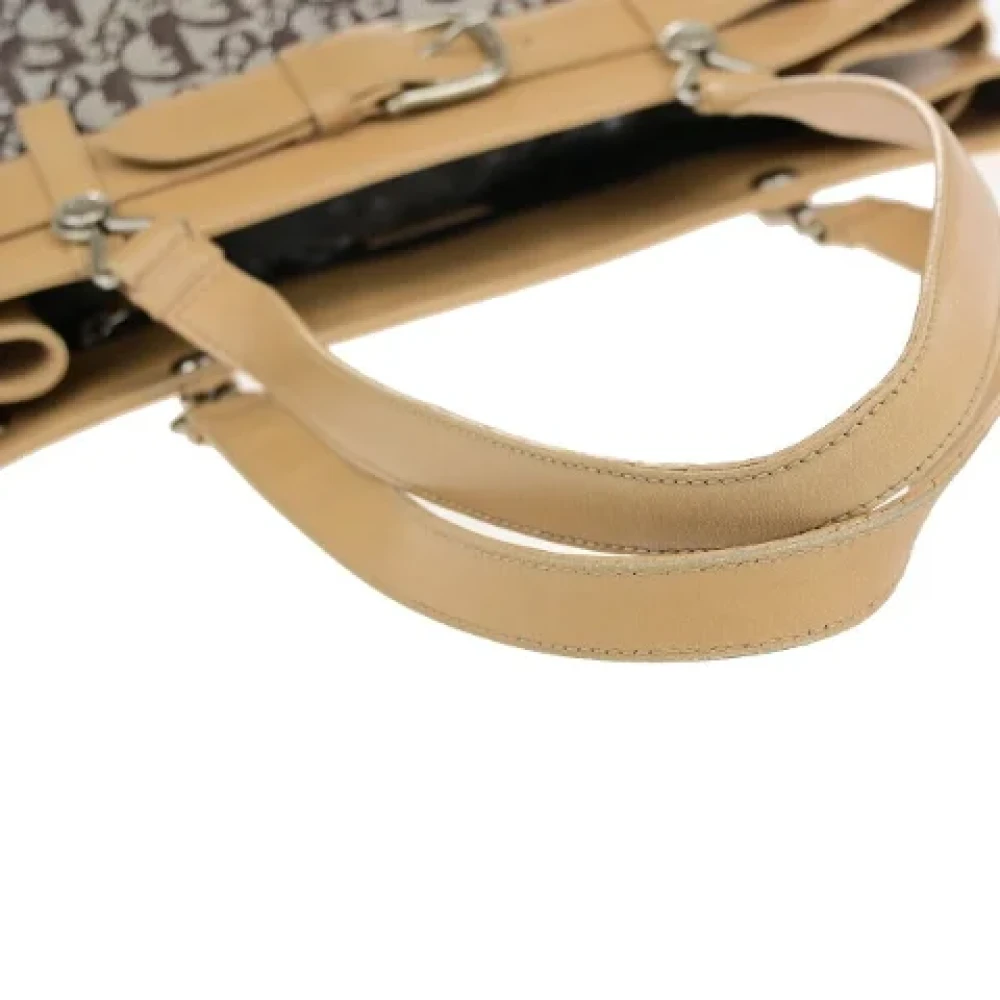 Dior Vintage Pre-owned Canvas dior-bags Brown Dames