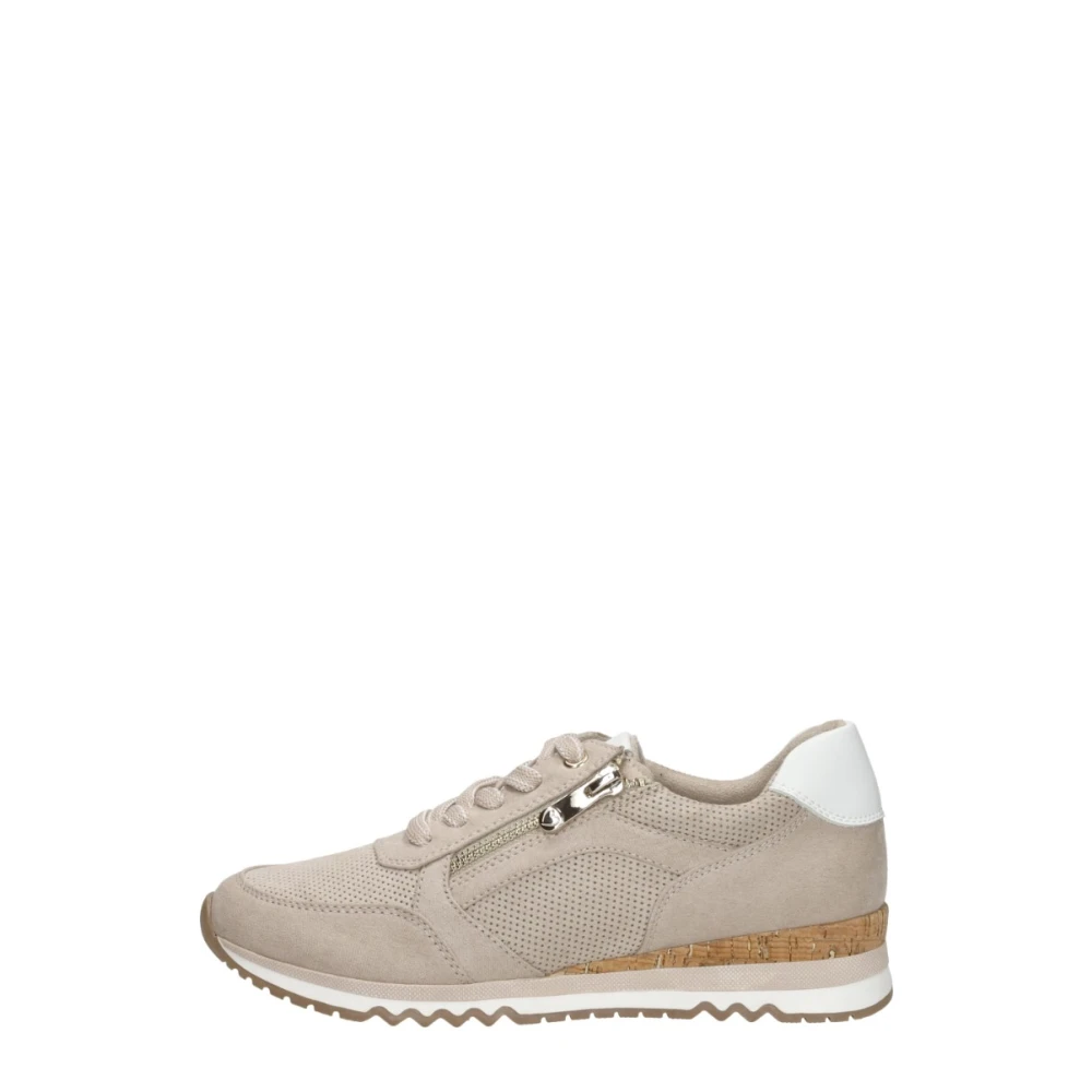Marco Tozzi Sneakers Laag Dames Schoenen Beige