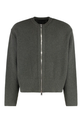 ribbet-strik-uld-sweater