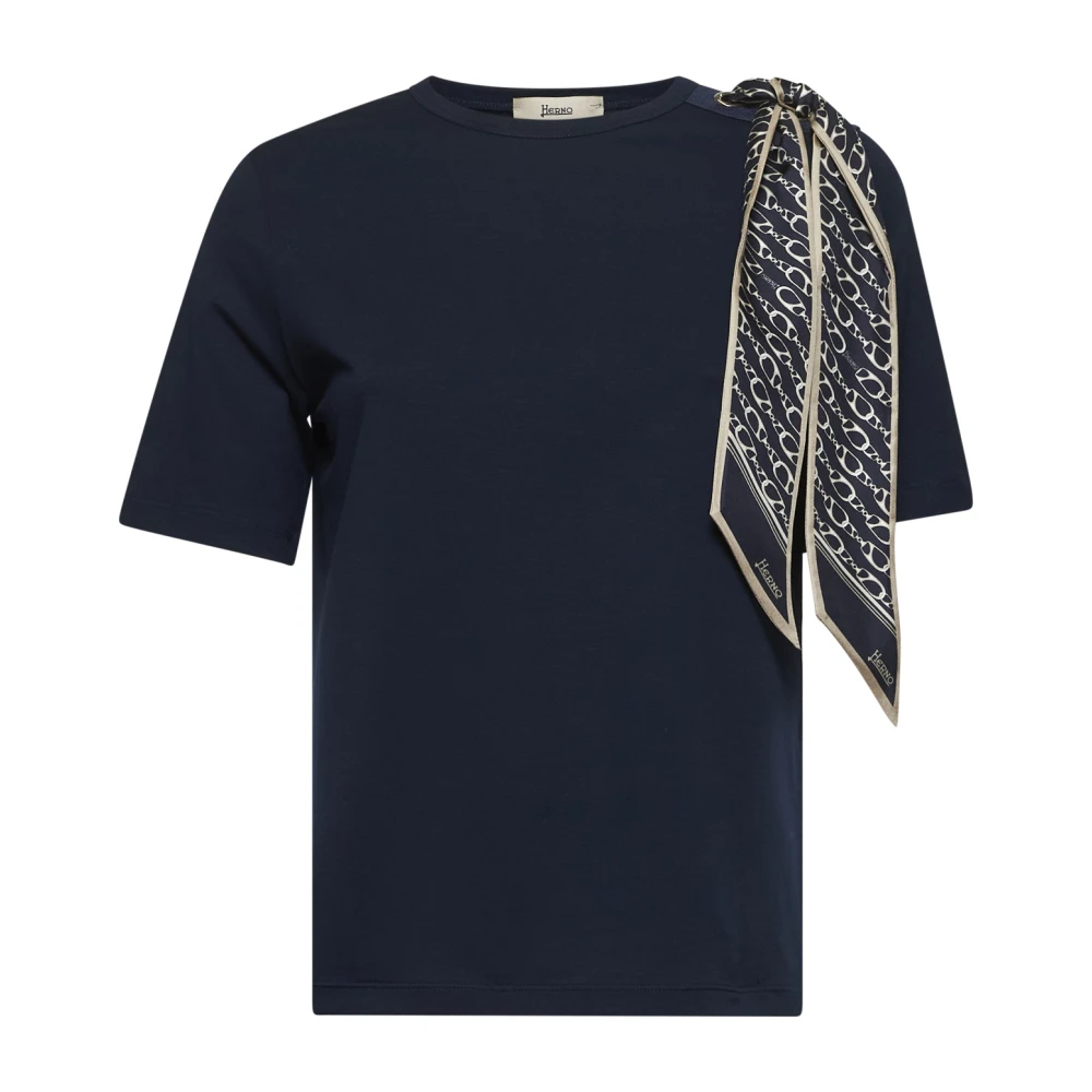 Herno - Tops > T-Shirts - Blue - Herno - Modalova