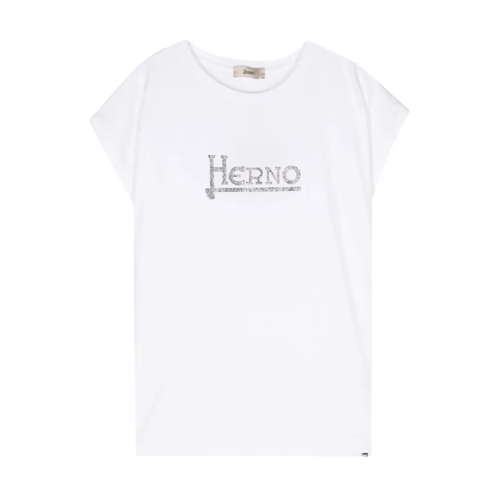 Herno - Tops > T-Shirts - White - Herno - Modalova
