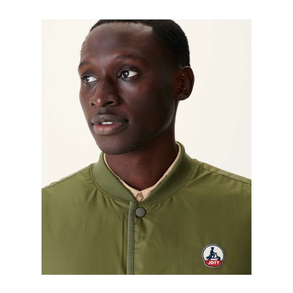 Jott Groene Mouwloze Vest Windbestendig Green Heren