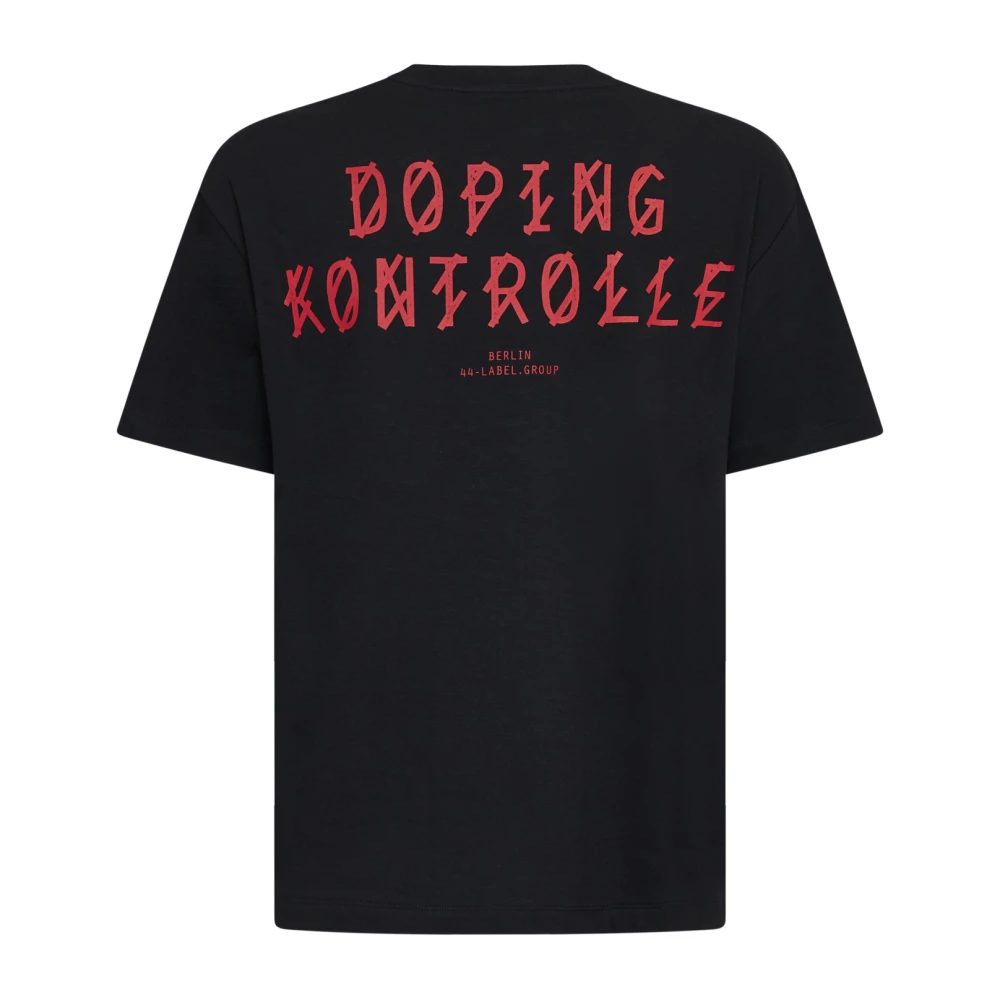 44 Label Group T-shirt met ronde hals Black Heren