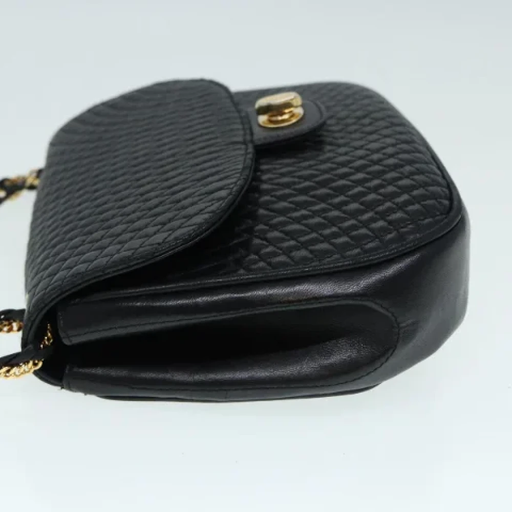 Bally Pre-owned Leather shoulder-bags Black Dames