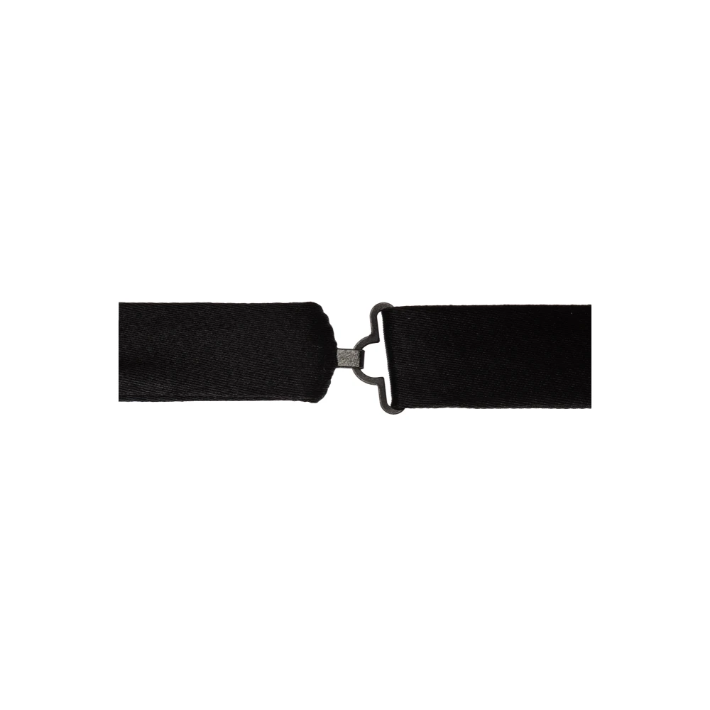 Paul Smith Fluwelen Vlinderdas Black Heren