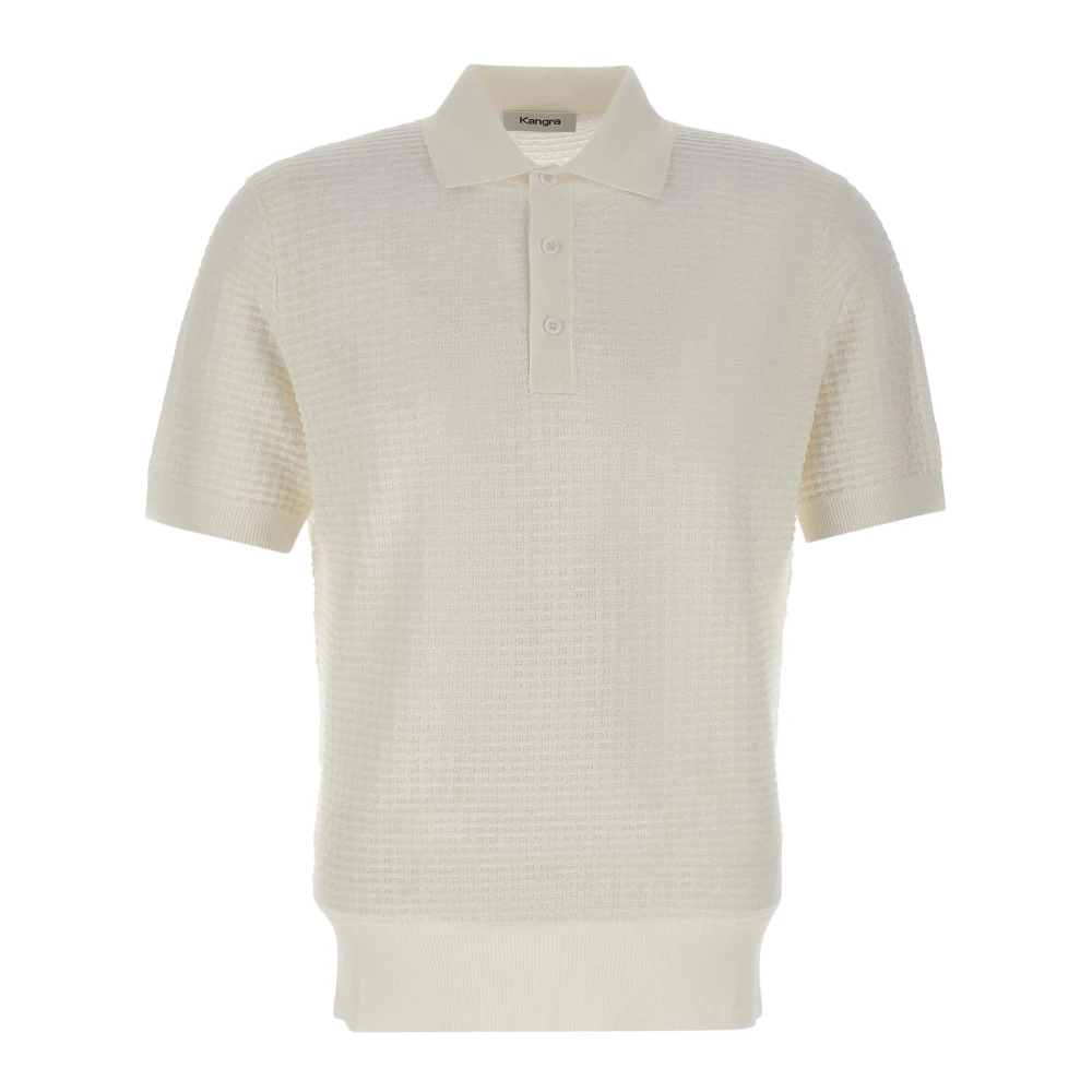 Kangra White Polo Shirt - Male - Polo Shirts - Xl - Tops