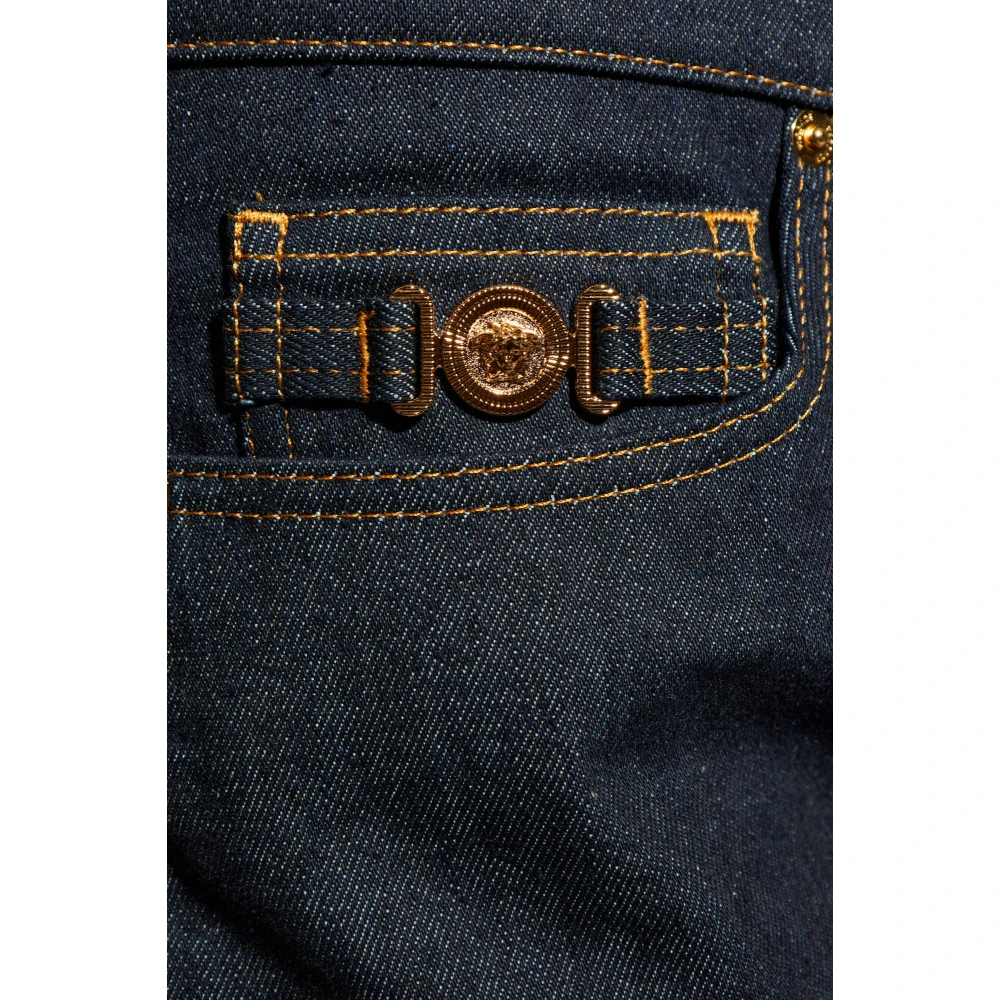 Versace Tapered leg jeans Blue Heren