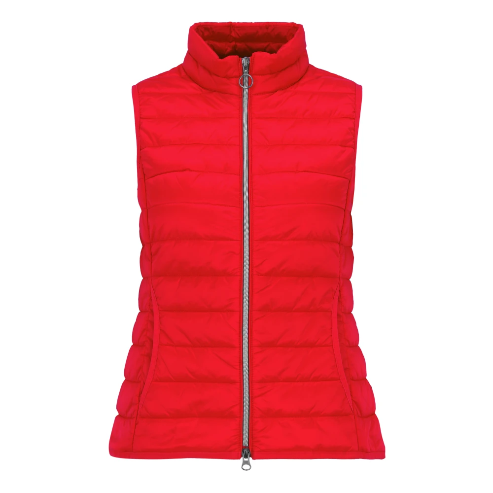 Betty Barclay Gewatteerde vest met rits Red Dames