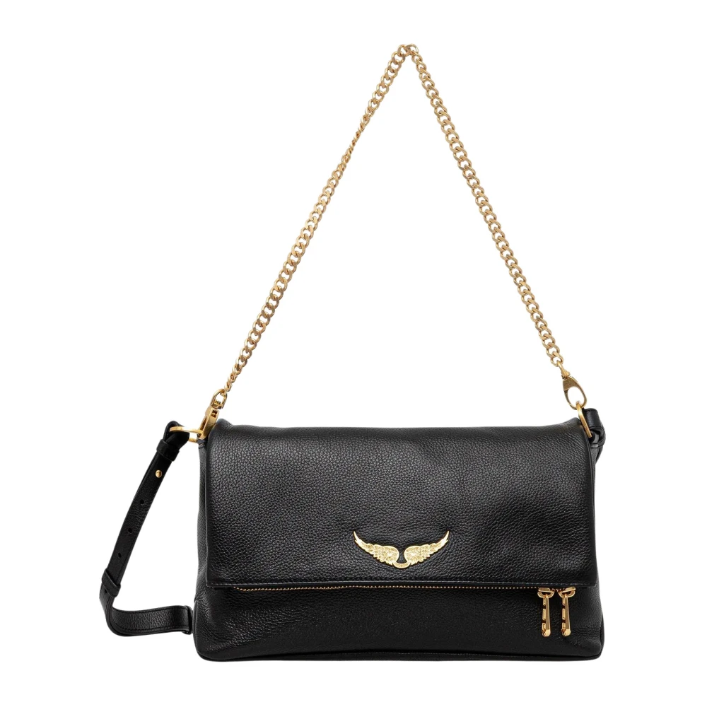ZADIG & VOLTAIRE - Borsa a tracolla Rocky II nera - Donna - Taglia UNI - Immagine 2