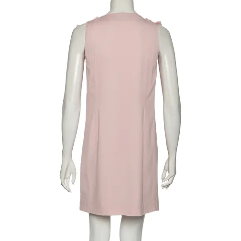 Valentino Vintage Pre-owned Fabric dresses Pink Dames