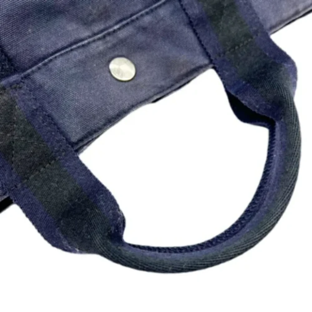 Hermès Vintage Pre-owned Fabric totes Blue Dames