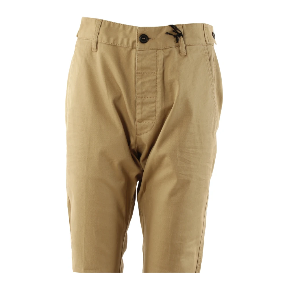 Dsquared2 Beige Herenbroek Hockney Fit Beige Heren