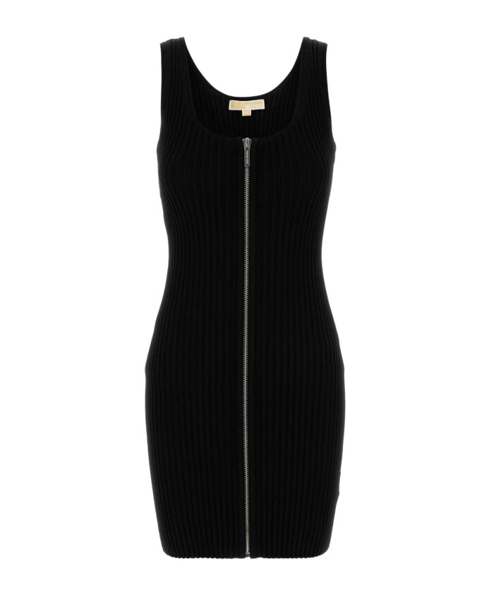 robe-noire-en-viscose-extensible