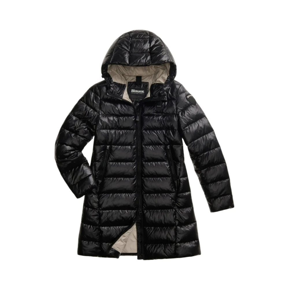 Blauer Donna Nero - Adelaide Giacca Lunga - Coats - Xs - Immagine 2
