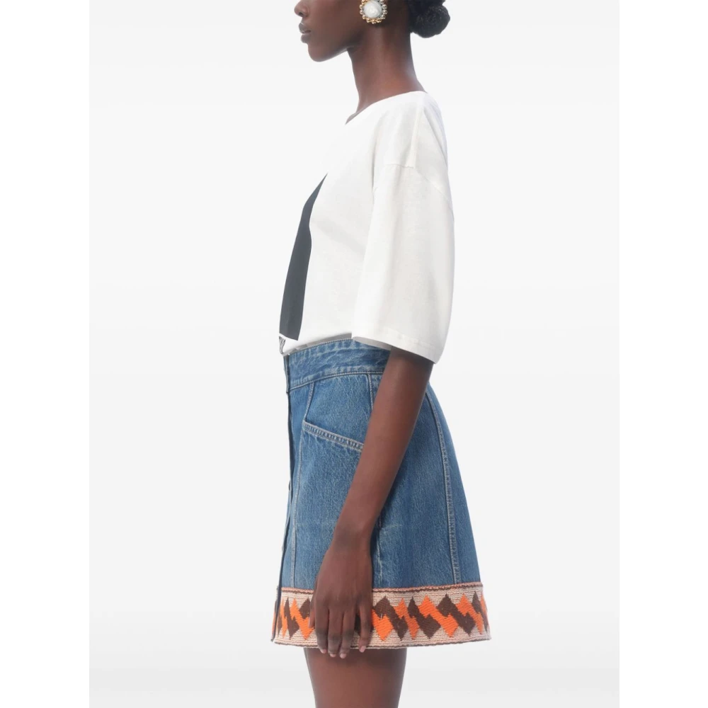 Valentino Garavani Wit T-shirt Dameskleding White Dames