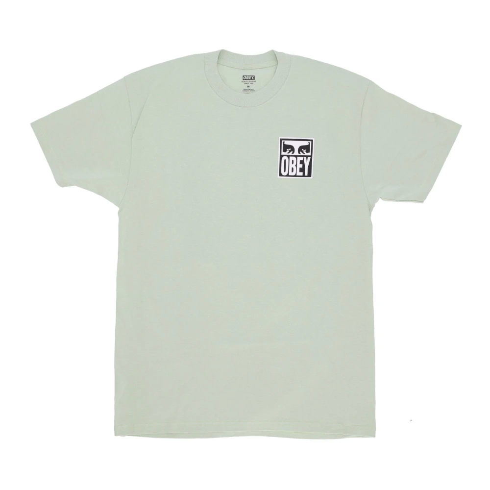 Obey Komkommer Ogen Icoon Heren T-shirt Green Heren