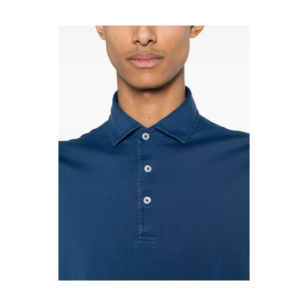 La Fileria Polo Shirts Blue Heren