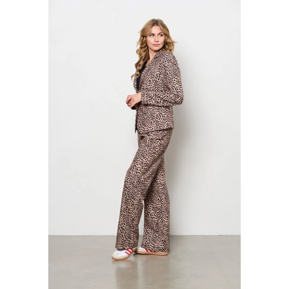 &Co Woman Blazer dames stijlvol en elegant Brown Dames