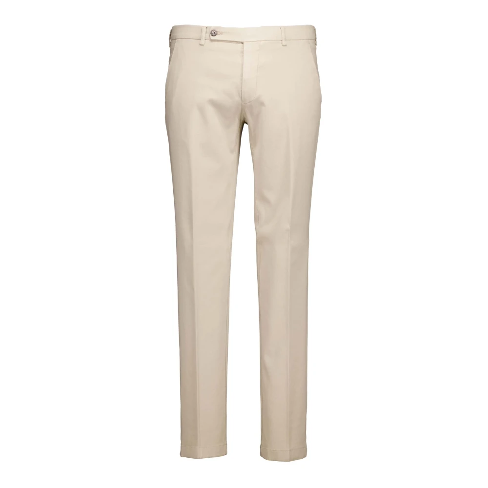 Berwich Beige Broek Beige Heren