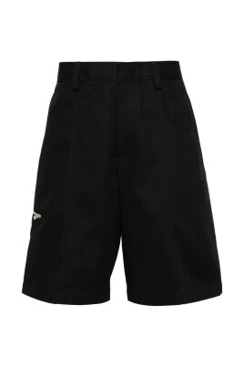 short-noir-en-twill-de-coton