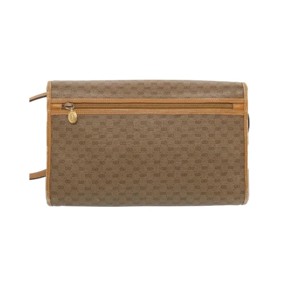 Gucci Vintage Pre-owned Crossbody Bag Beige Dames