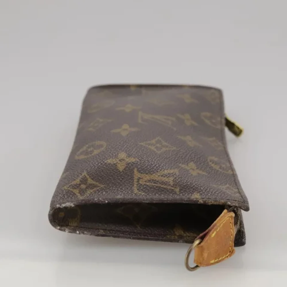 Louis Vuitton Vintage Pre-owned Canvas pouches Brown Dames