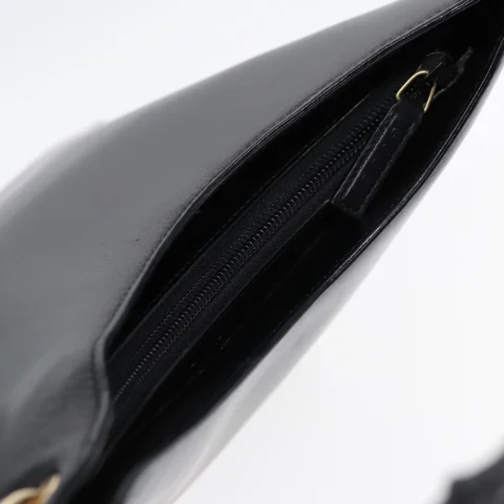 Gucci Vintage Pre-owned Leather handbags Black Dames