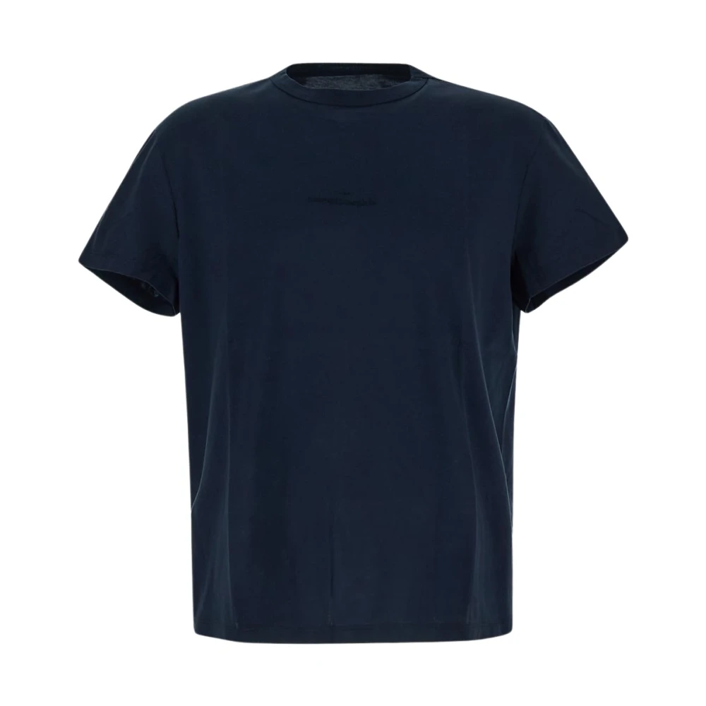 Maison Margiela Stijlvolle T-shirts en Polos Blue Heren