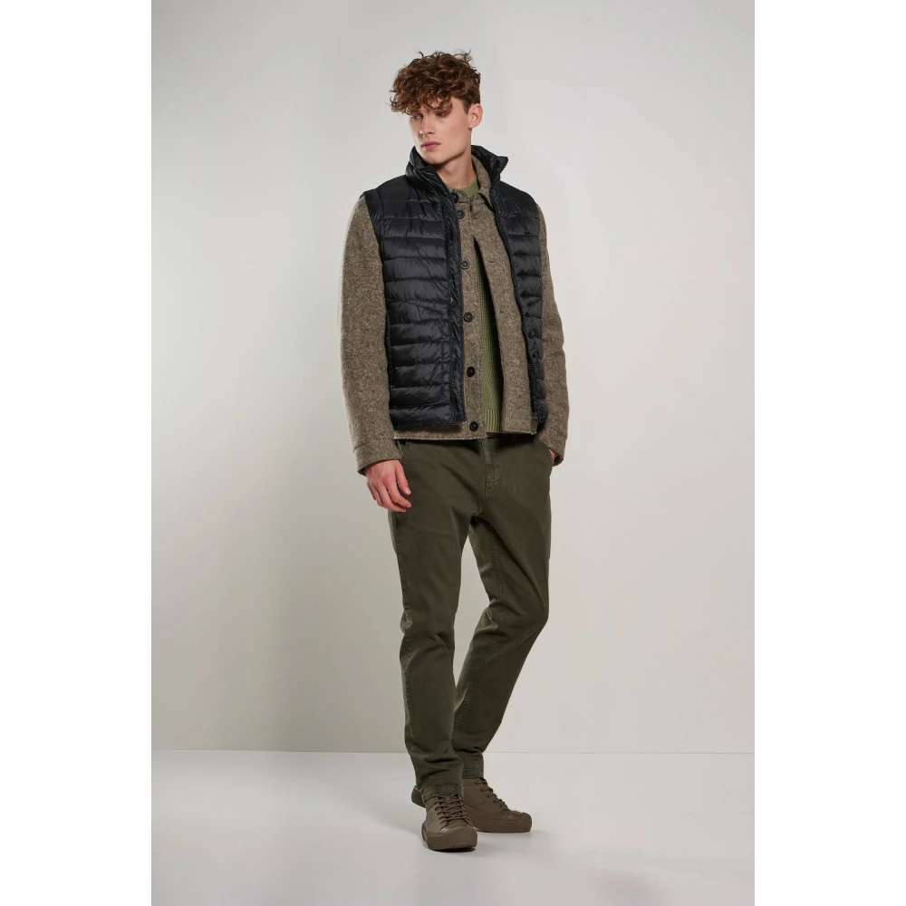 BomBoogie PrimaLoft Gevulde Hooded Vest Black Heren