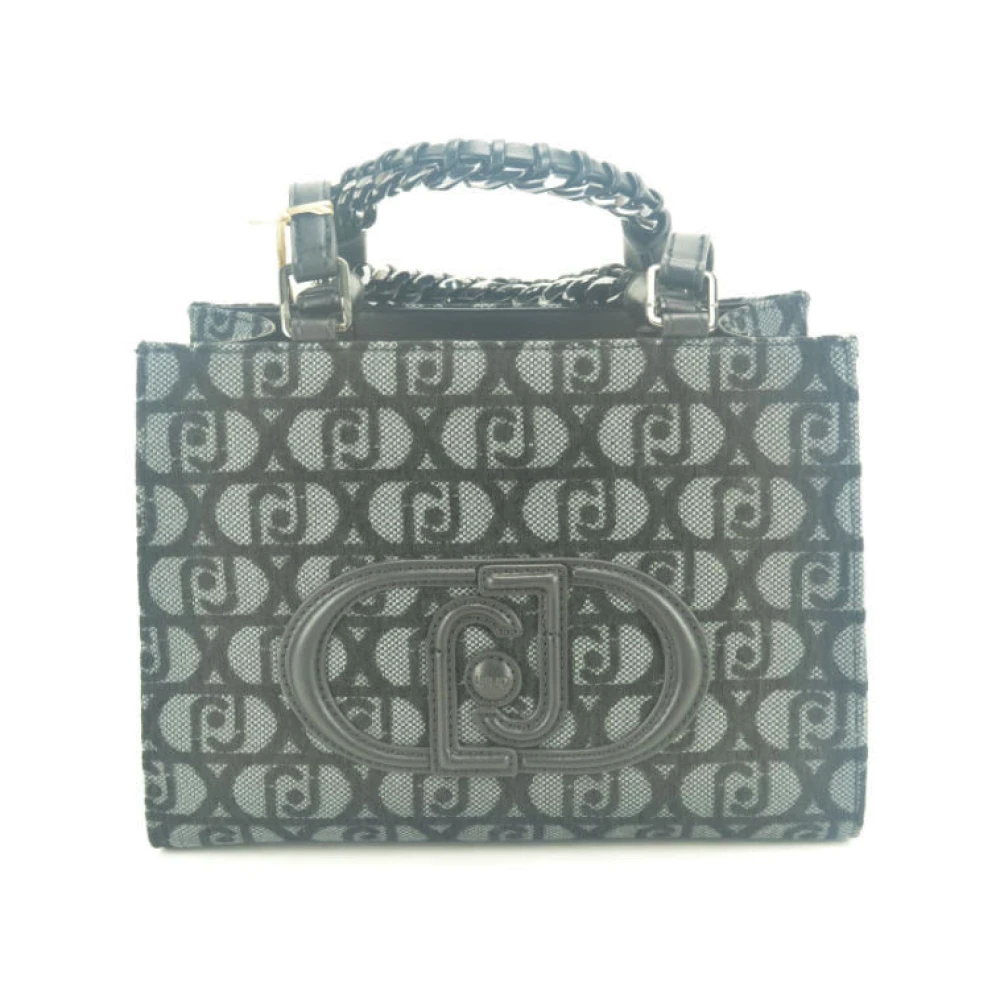 Liu Jo Grijs Zwart Stijlvolle Mode Accessoire Black Dames