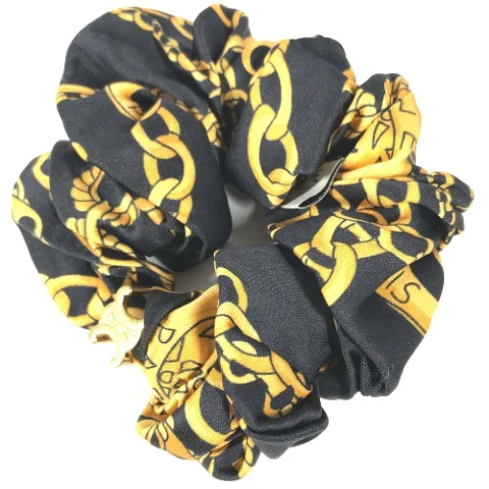 Celine Vintage Pre-owned Fabric hair-accessories Black Dames