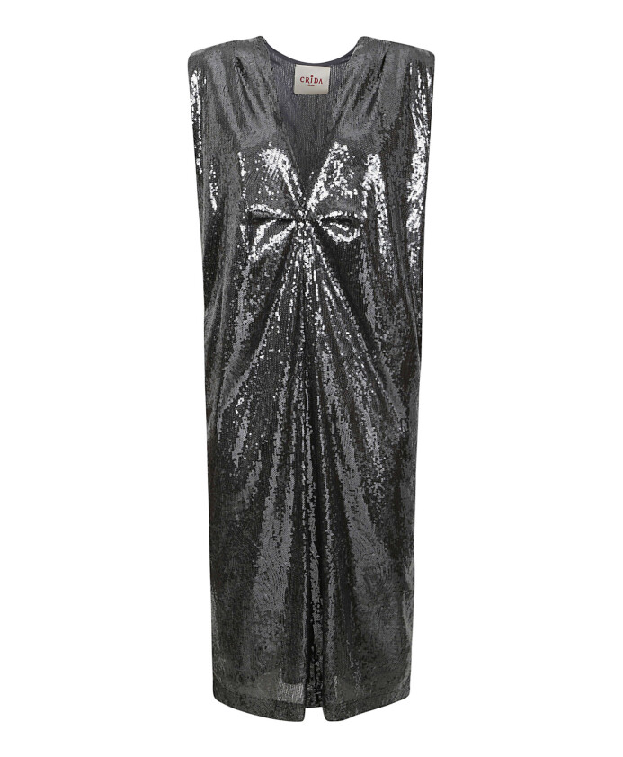 robe-grise-en-polyester-fabriquee-en-italie