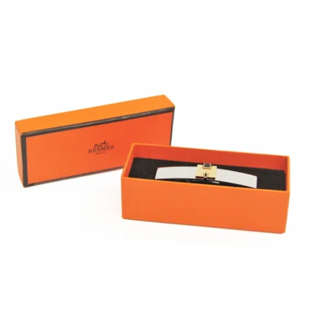 Hermès Vintage Pre-owned Plastic hair-accessories Beige Dames