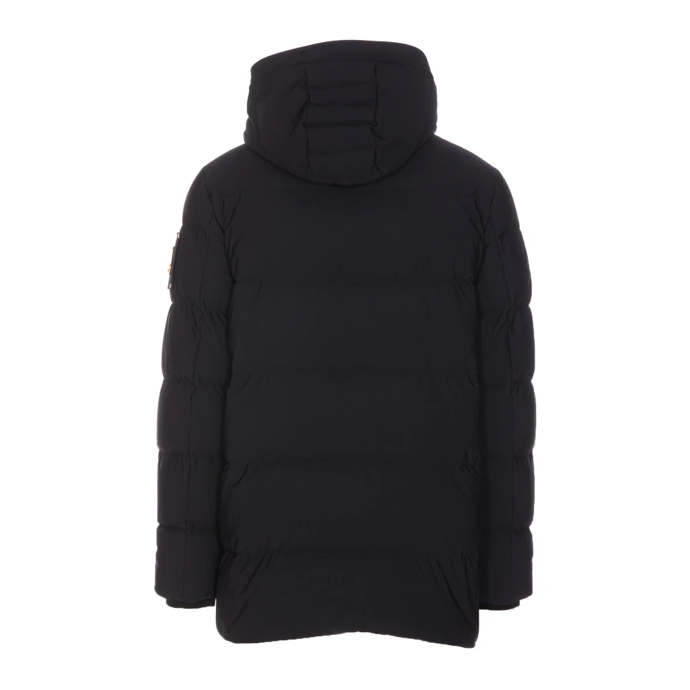Moose Knuckles Zwarte Winterjassen voor Mannen Black Heren