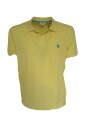 polo-manches-courtes-en-coton-jaune