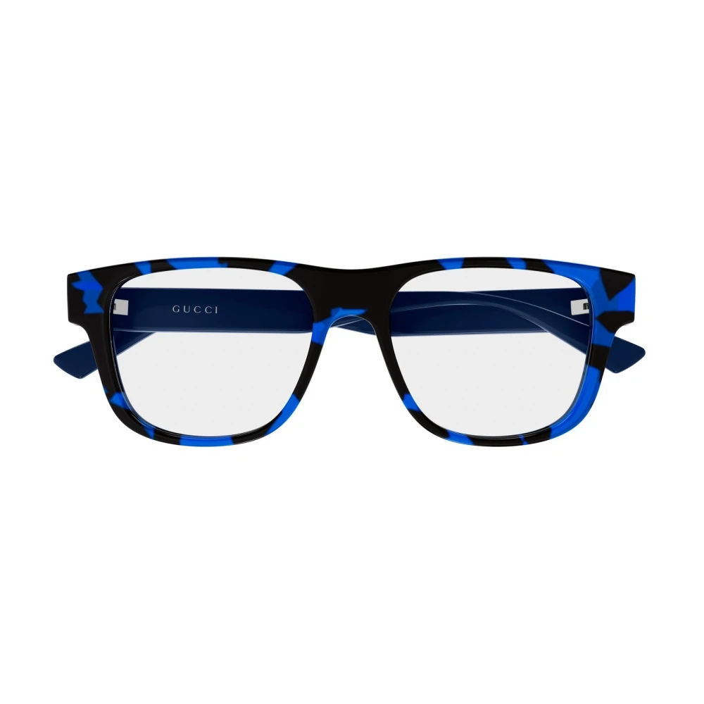 Gucci Men's Blue Glasses, 55 Mm, Eyeglasses
