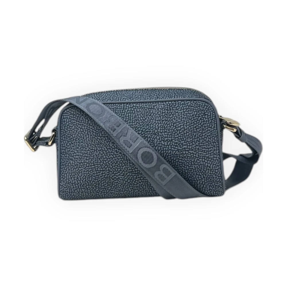 Borbonese Kleine Schoudertas Blue Dames