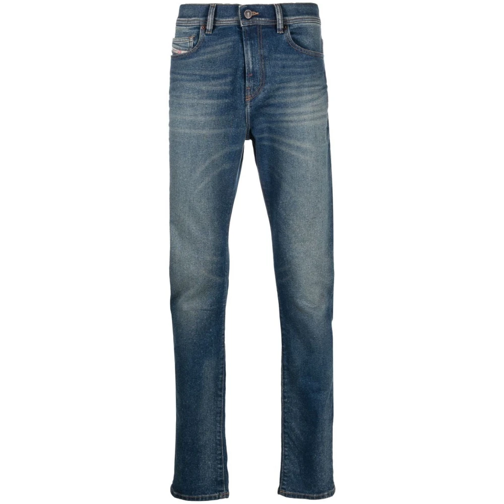 Diesel Men's Blue Straight Jeans