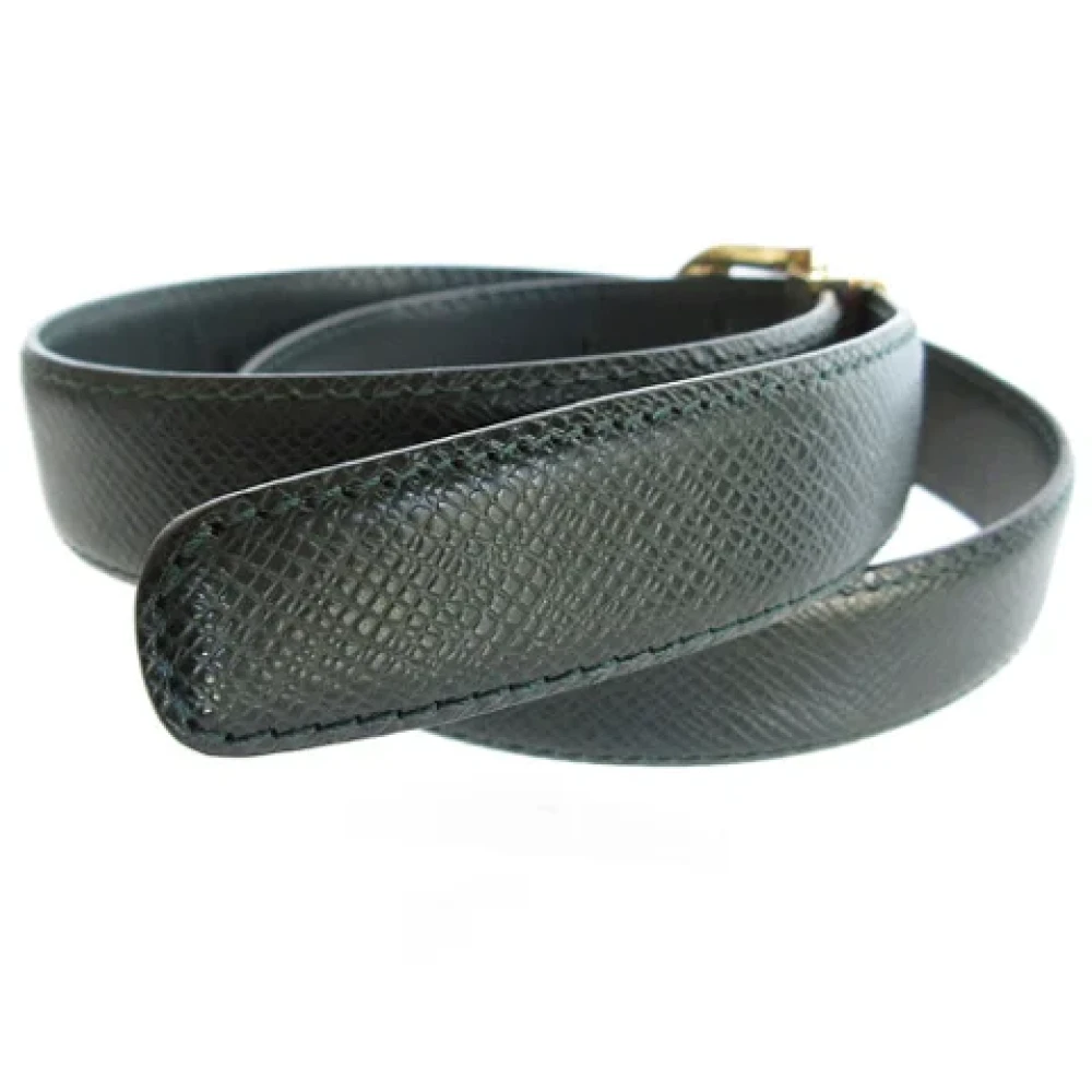Louis Vuitton Vintage Pre-owned Metal belts Black Heren